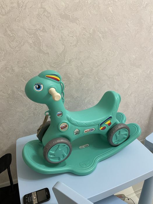 Игрушка кочалка беговел