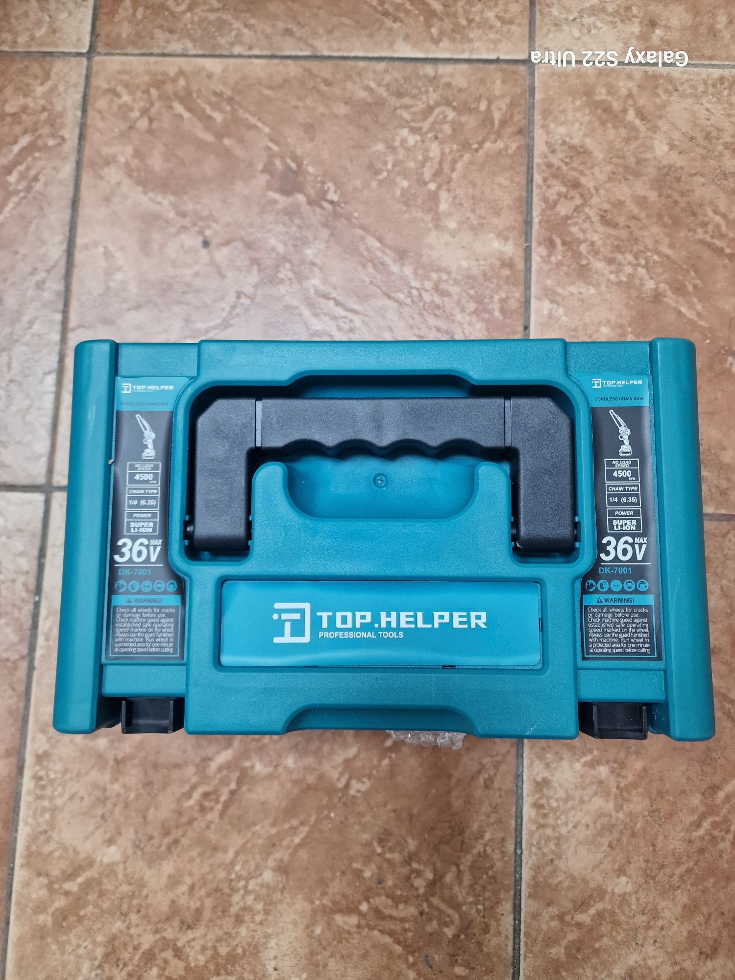 Minidrujba Ferăstrău Electric TOP HELPER 36V cu ungere lant