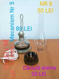 2.Sticlă lampă pe gaz/fitil/bazin/arzator/Altele