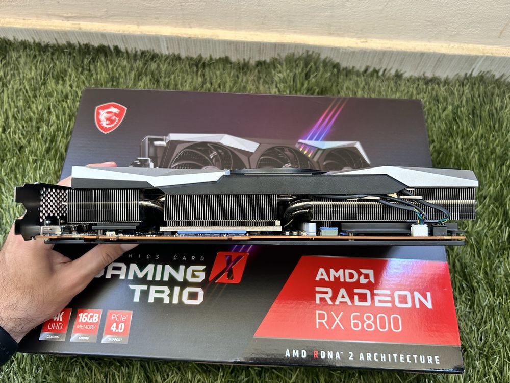 MSI RX 6800 Gaming X Trio - НЕРАБОТЕЩА