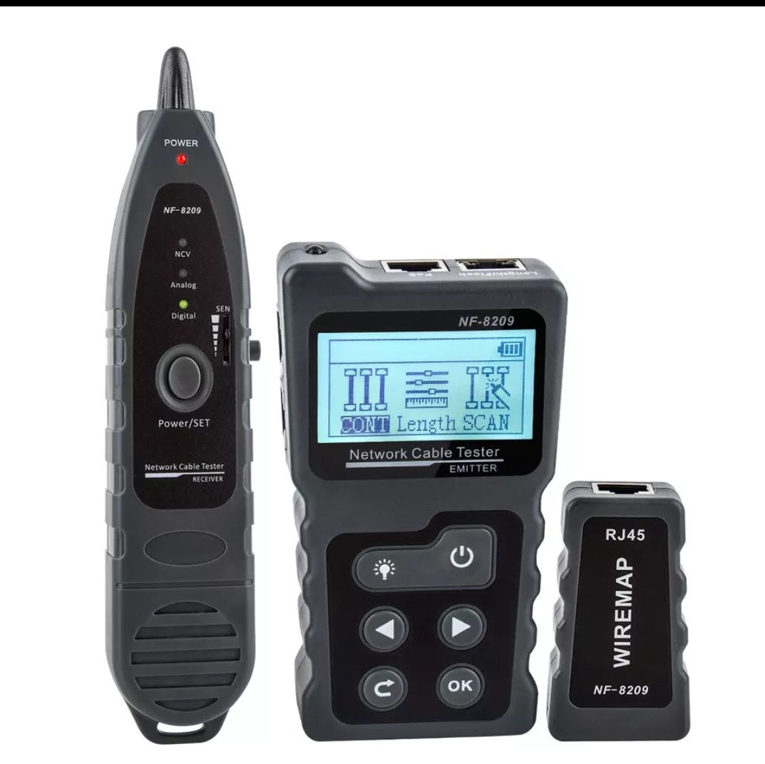 Noyafa NF 8209 Многофункциональный кабельный Lan тестер