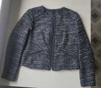 Пиджак женский синий на молнии стиль Коко Шанель Германия размер 46...