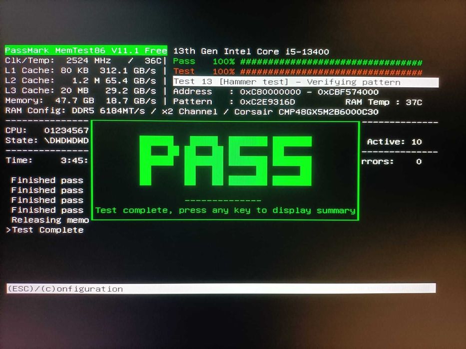 vand memorii ram 2x24gb ddr5 6000 cl30(6200 cl32) rgb corsair dominato