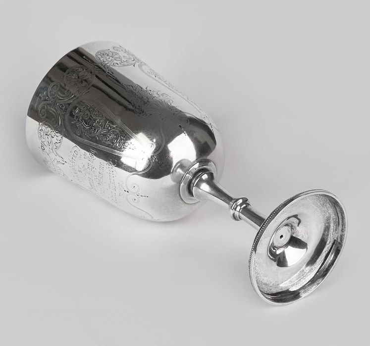 Pocal mare din argint 925 Londra an 1896-900 ml- argint.ro