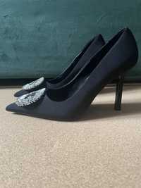 Pantofi stiletto cu bijuterie Mango nr 36 noi