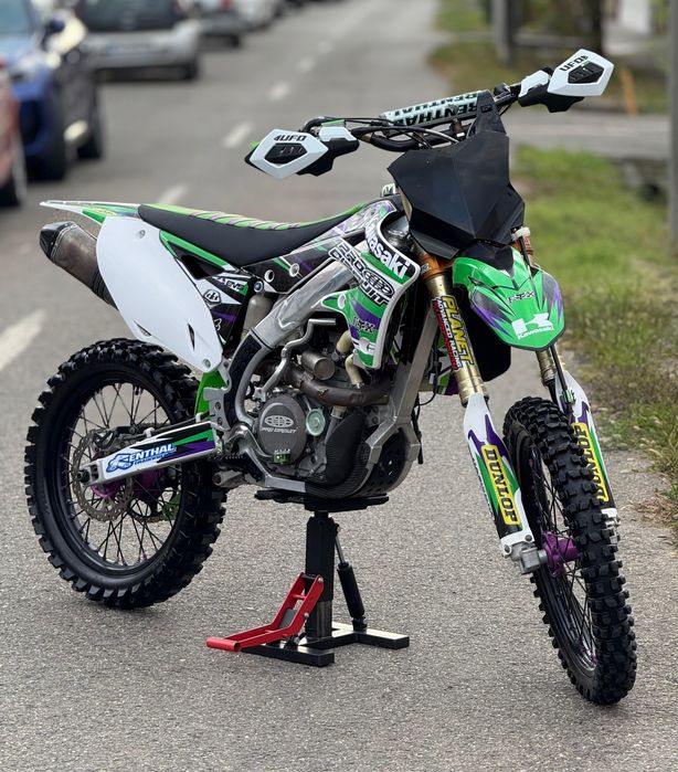 Vând Kawasaki KXF 450 2015 TUNING/Injecție/Mape 2850€ neg!