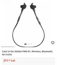 Casti ADIDAS, Bluetooth, model FWD-01, sigilate, transport inclus