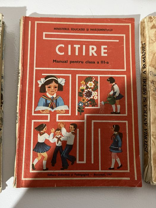 Lot Manuale scolare anii 60 - 70 -80