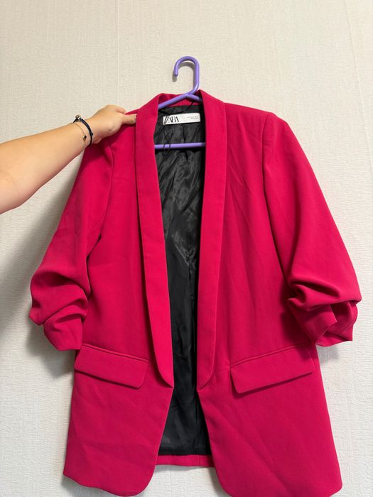 Дамско сако розово