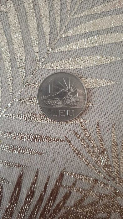 Monedă 1 leu 1966