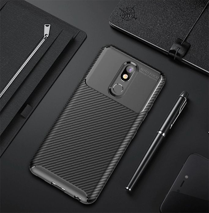 Husa Antisoc model CARBON pt. LG K40, K12+, K12 Plus, X4 2019, K40s