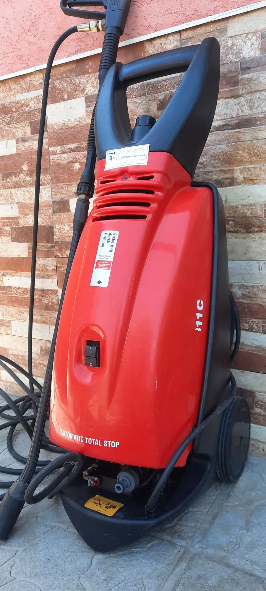 Водоструйка Машина за отпушване Канали Oertzen 220V 3kw 150bar  Керами