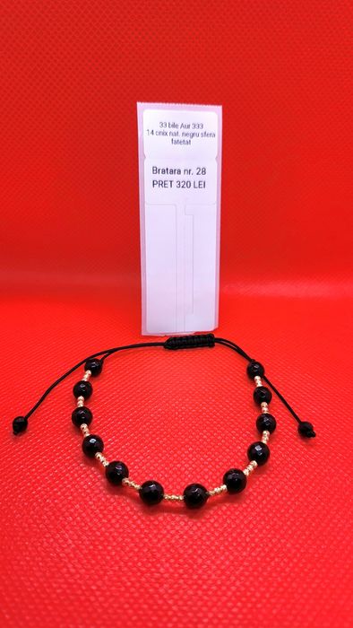 Bratari tip shamballa, cu pietre semipretioase, aur sau argint