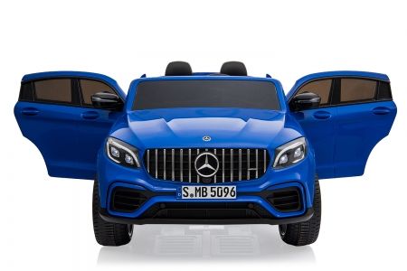 Masinuta electrica pt. 2 copii Mercedes GLC63s 4x4 12V 10Ah #Albastru