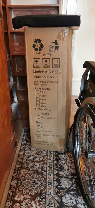 Инвалидна количка рингова-НОВА