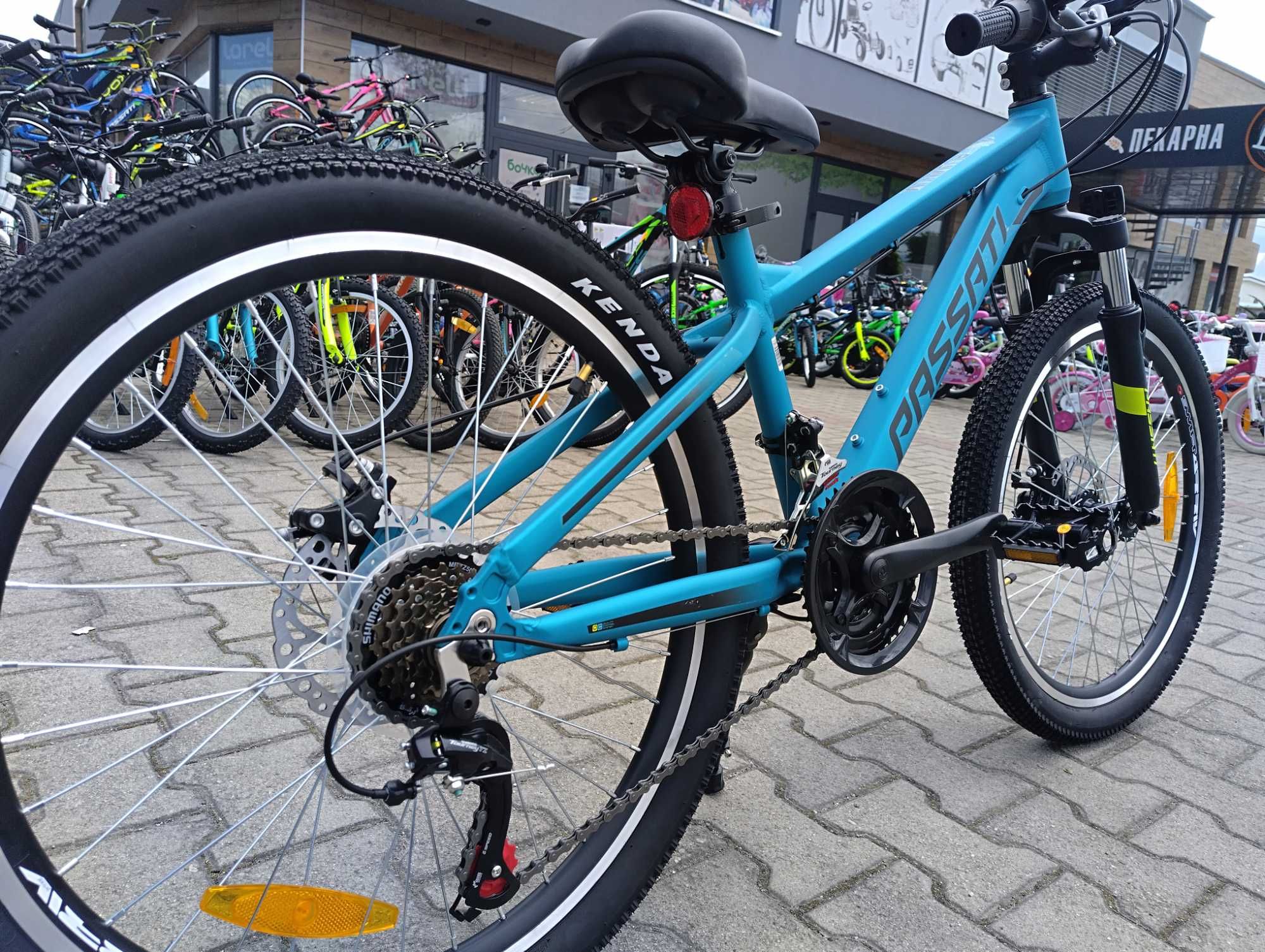 PASSATI Велосипед 24" ALUMINIUM син