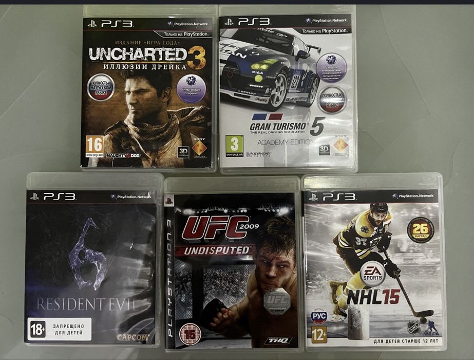 Продам диски на пс3 ps3