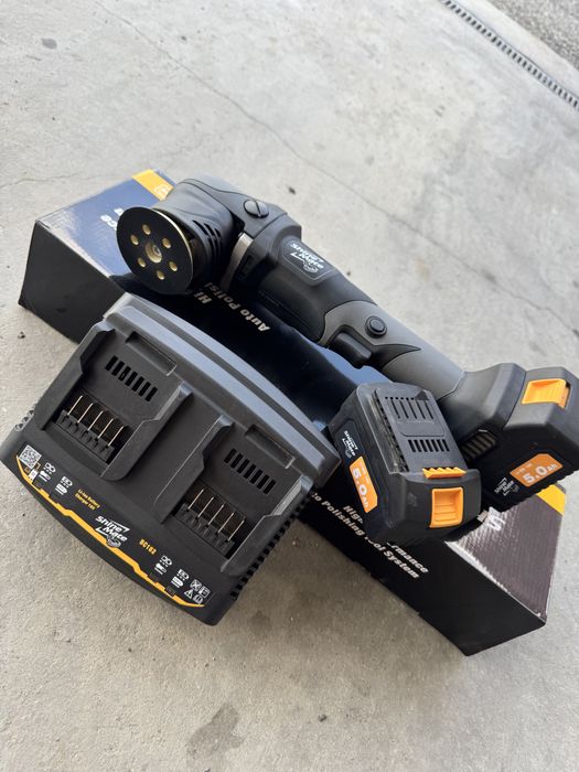 ShineMate EB351-3/12 с зарядно и 2 батерии – като нов!
