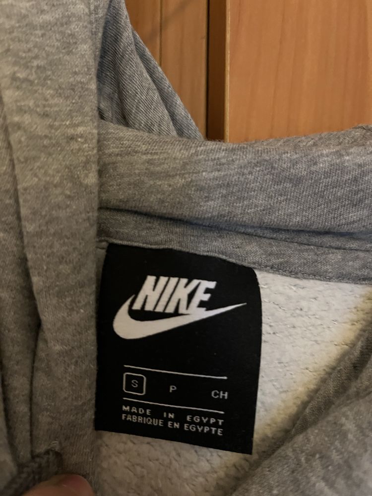 Nike hoodie сиво