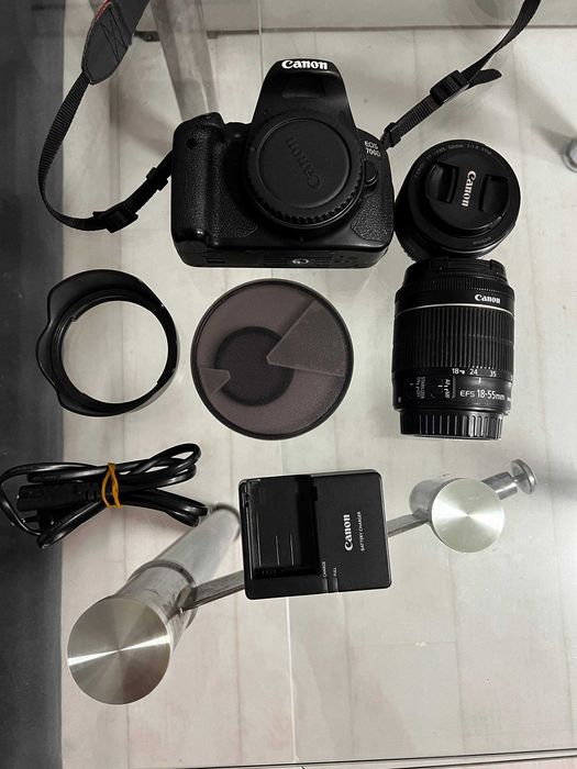 Canon 700D kit + canon 50mm 1.8 STM + поляризиран филтр