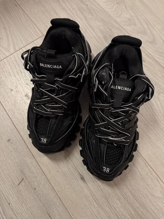 Дамски черни обувки Balenciaga track