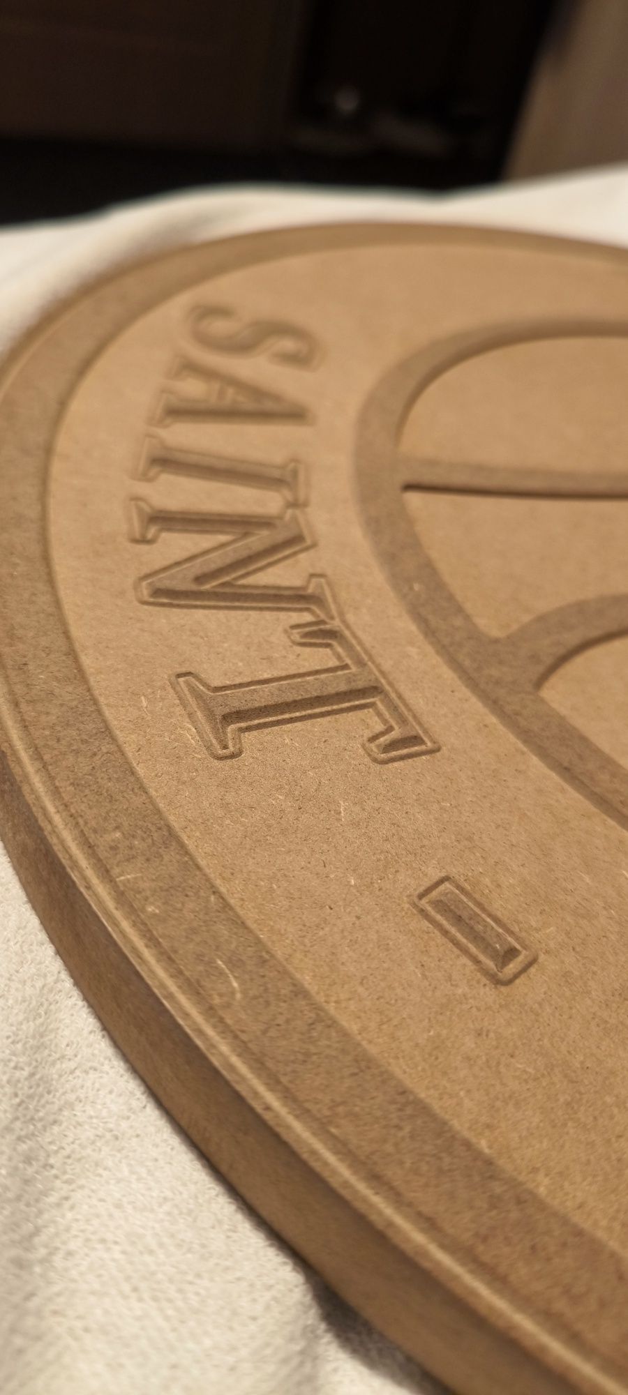 Logo PSG lemn 40 cm