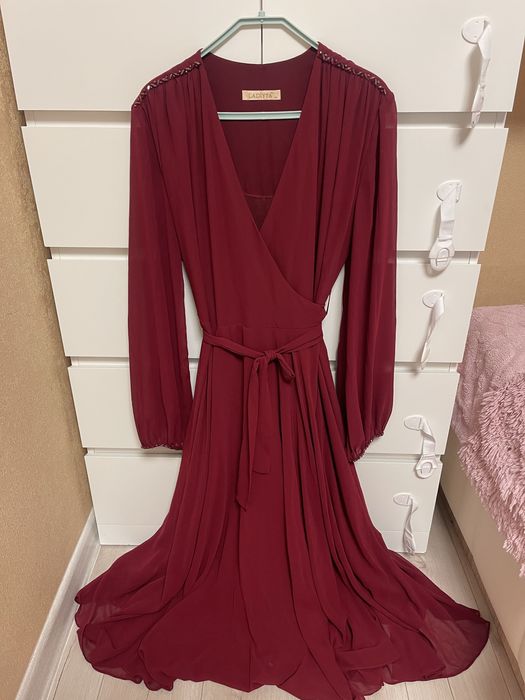 Платье шифоновое нарядное Турция