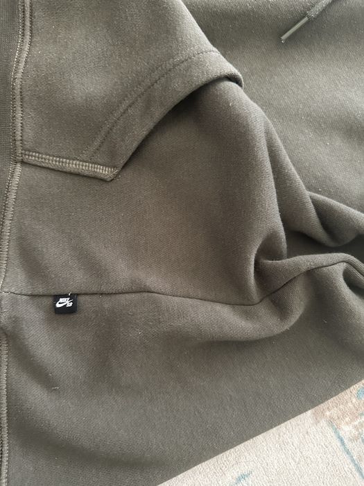 Nike Sb Cone Hoodie Cargo Khaki,Total Orange