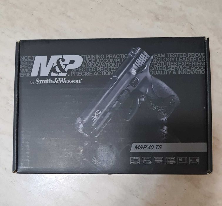 Pistol airsoft Smith&Wesson M&P40 GBB co2 metal slide