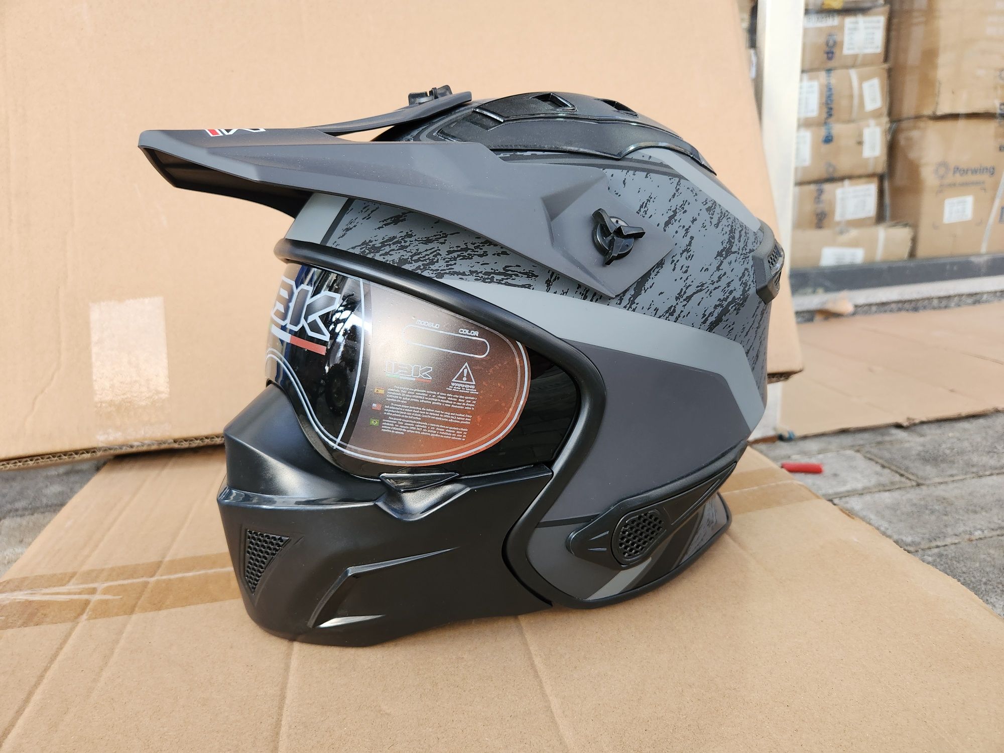 Мото шлем эндуро опт/дона