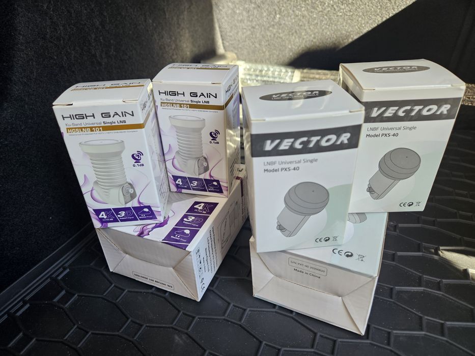 Сателитен конвертор Vector/High Gain