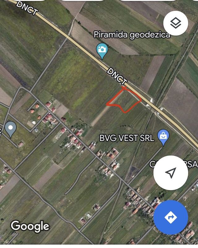 45 euro Giarmata Vii 3505 mp la centura Teren intravilan pt comercial