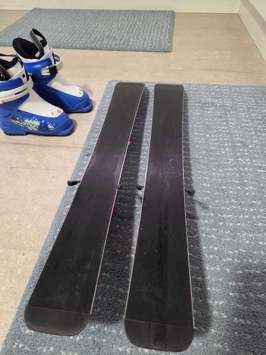 Vand set ski + clapari copii 4-6 ani (Ski 80cm, clapari 15/16)