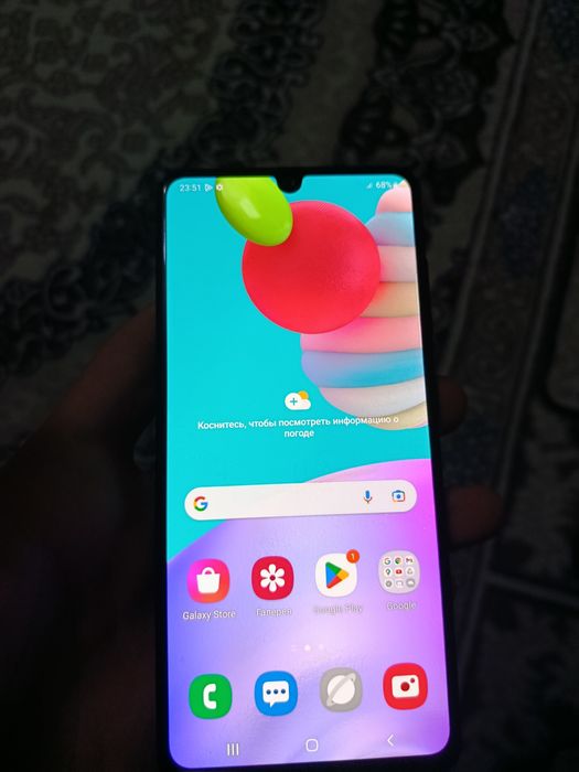 Samsung A41 - binafsha rang, 64 /ideal holat , original