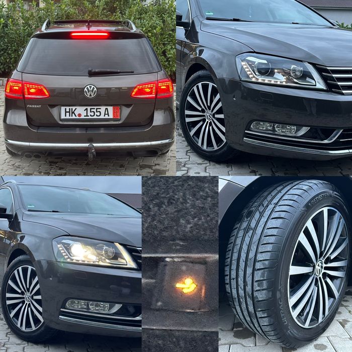 Vw Passat Individual 2.0TDI 170CP 2012 Panoramic - Piele Cognac - Led