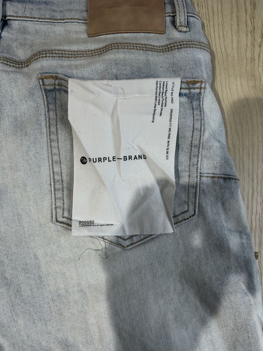 Blugi  purple brand albastri