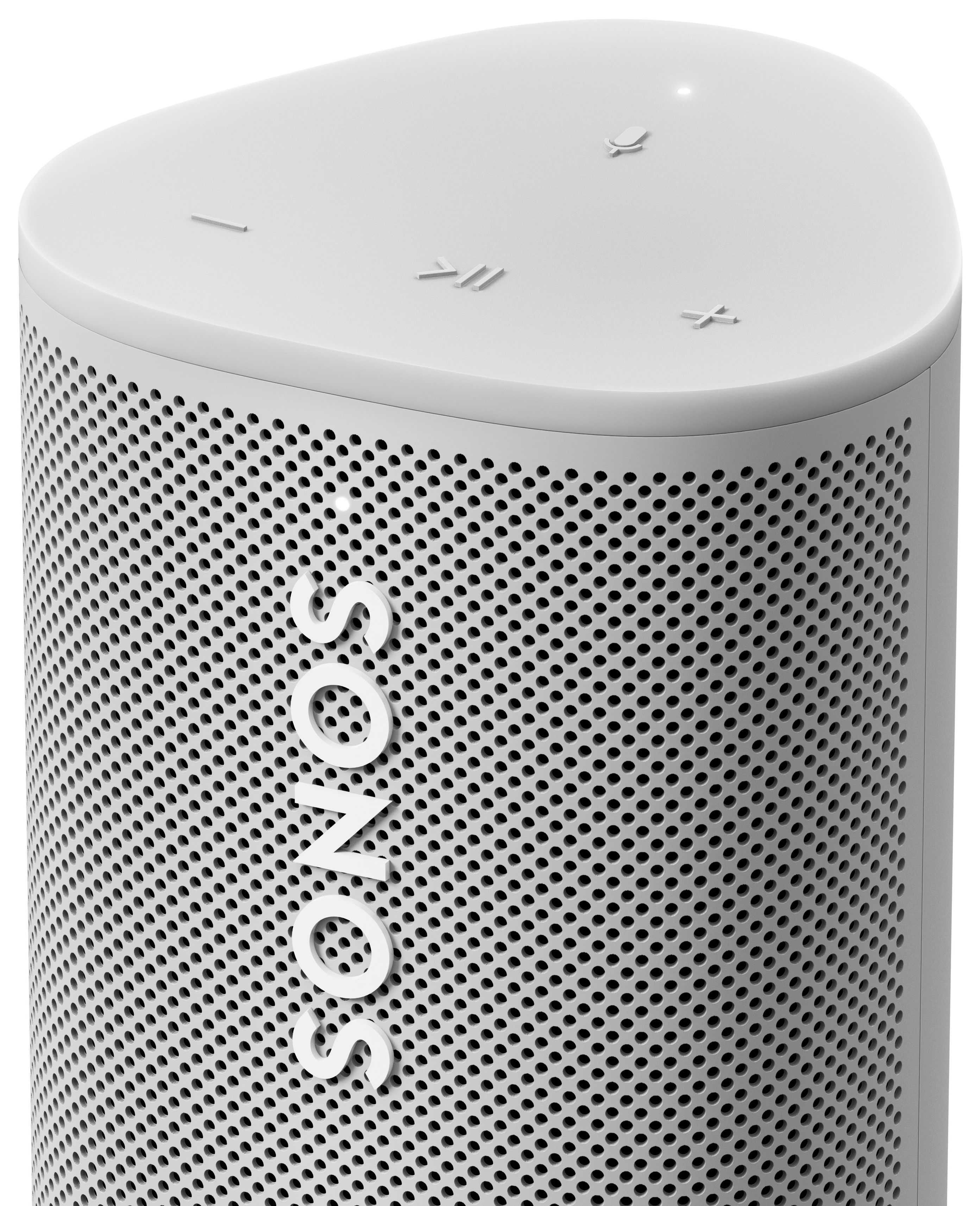 Boxa smart portabila wireless Sonos Roam Lunar White (noua-sigilata)