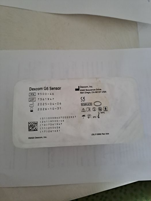 Сенсор Dexcom G6