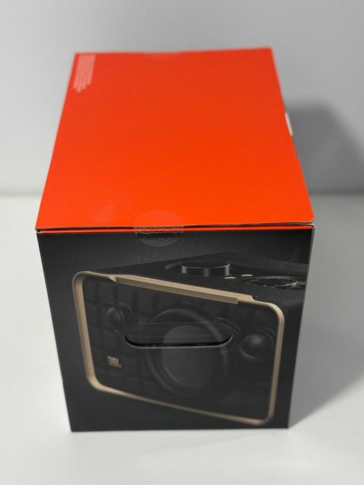 Sistem audio JBL Authentics 200, Wi-Fi, Bluetooth, Retro Design, Negru