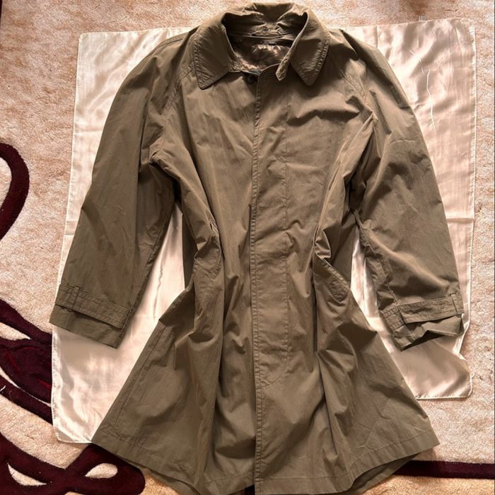 Palton Verde Khaki Lung Mărimea L