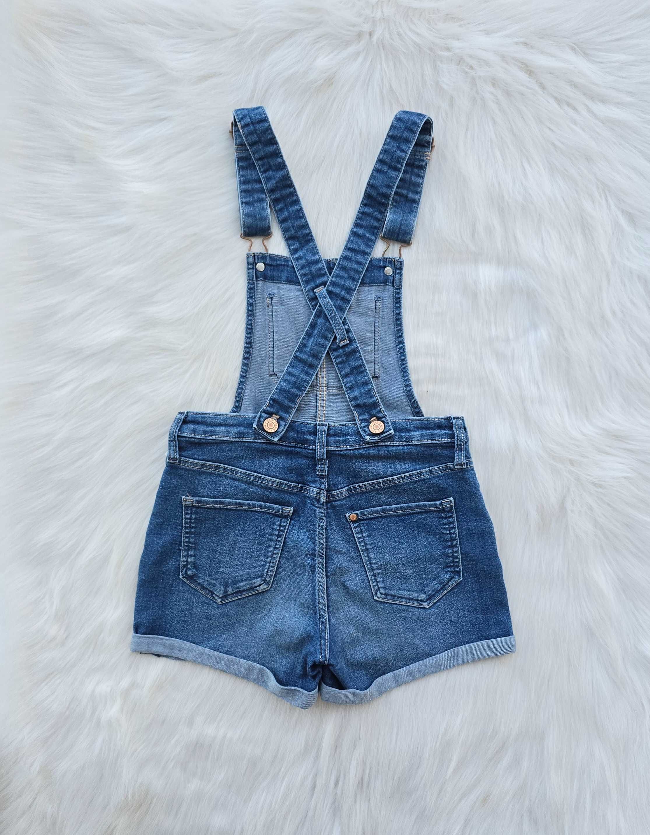 Детски дънков гащеризон H&M и дънково яке 9-10 години