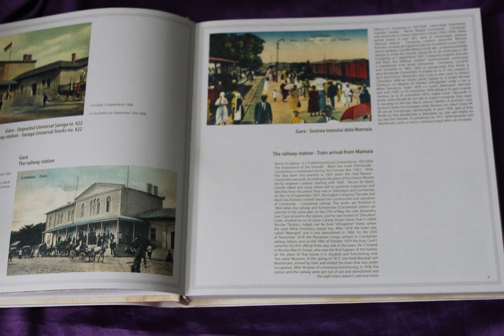 Aurelia Lapusan album Constanta Mangalia carti postale cartofilie