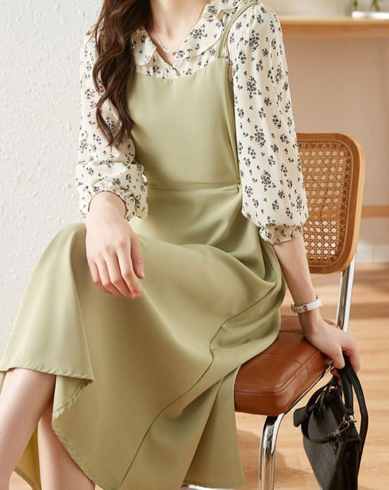 Корейское милое платье