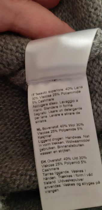 Pulover Mariella casmir si lana,nou,pufos,elegant,superb M