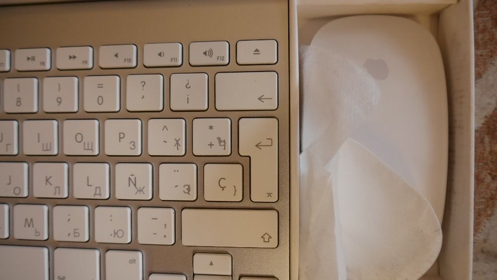 Клавиатура и мышь для Mac беспроводные . Оригинал