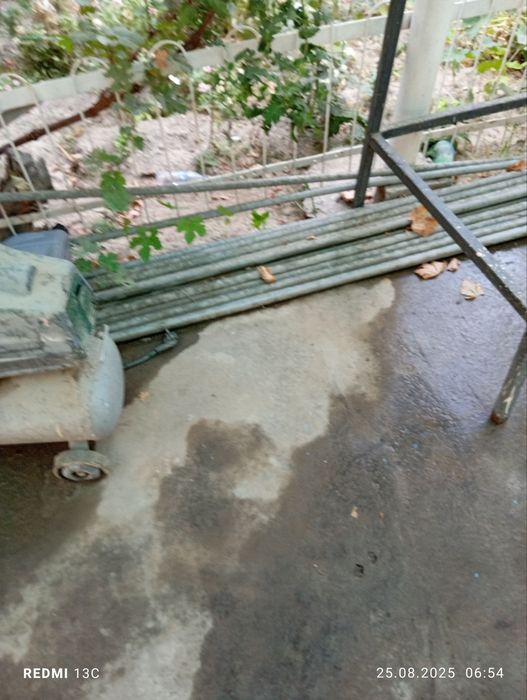 Теплица аценковка трубы