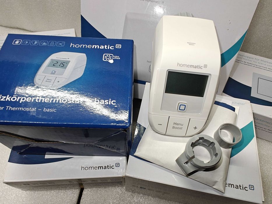 Homematic - термостат/термоглава, Access Point,dimmer,бутони