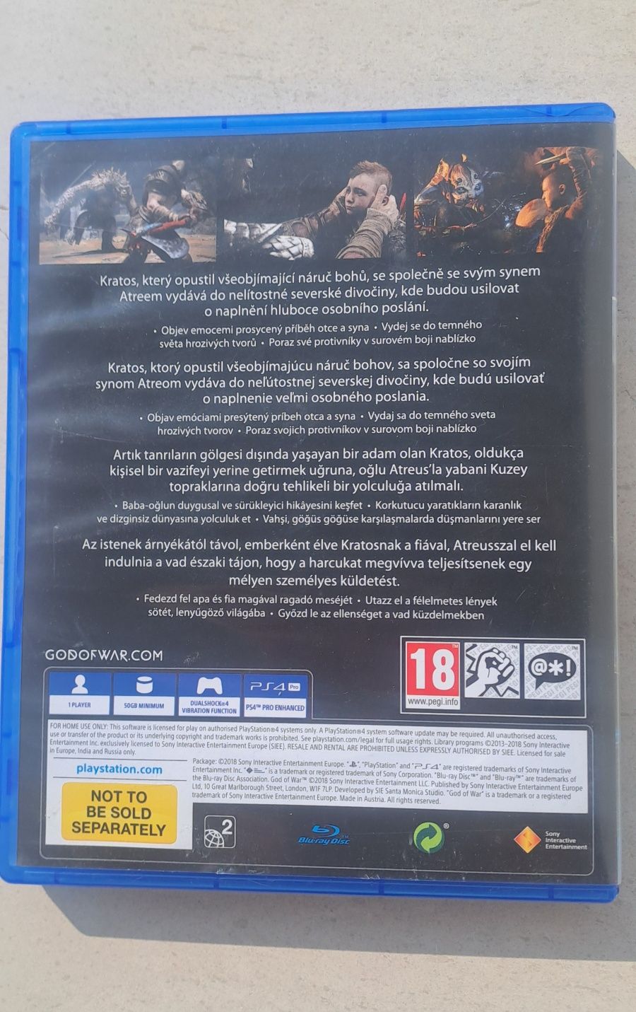 God of war за PlayStation 4