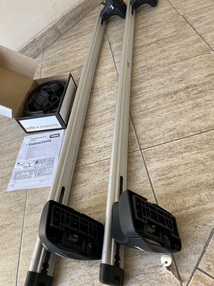 Thule 754,греди и монтаж за VW Golf 5/6/7