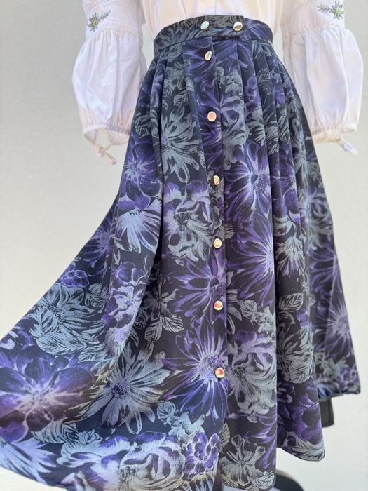 Fustă vintage amplă